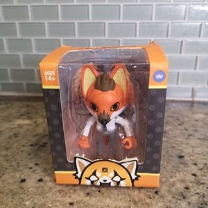 New The Loyal Subjects Aggretsuko - Ookami 3.5" Action Figure with Cell Phone